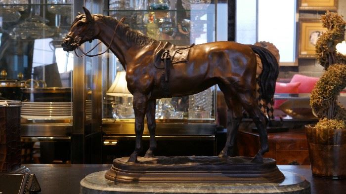 Left Racehorse by Jules Maigmez.