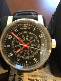 Fabulous Fortis Watch - New In Box - Retails for $1650
