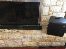 Polk sub-woofer & sound bar