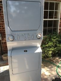 Maytag stacking washer with gas dryer - excellent condition!