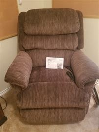 LIKE NEW La Z Boy Lift Chair with All Paperwork 