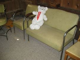 50's vinyl covered seats