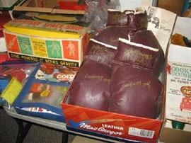 Jack Dempsey boxing gloves