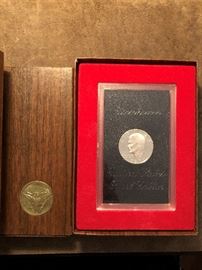 Silver Eisenhower Mint Dollars