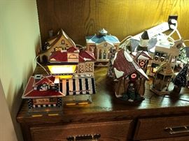 Department 56 "Snow Village" Set Pieces