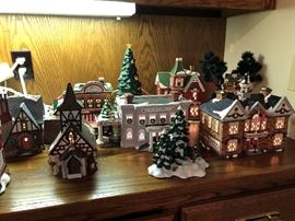 Department 56 "Snow Village" Set Pieces