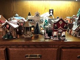 Department 56 "Snow Village" Set Pieces