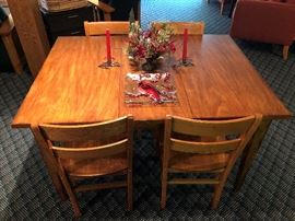 Ethan Allen Tango Square Wood Table