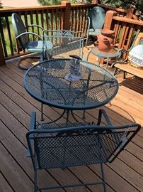 Wrought Iron Patio Set