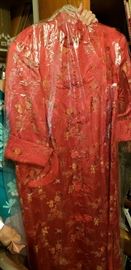 oriental silk dress