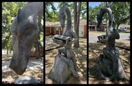 alan grant dragon statue