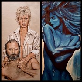 alan grant chalk print paint