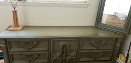 vintage refurbished dresser