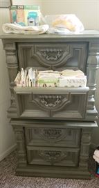 vintage refurbished night stands