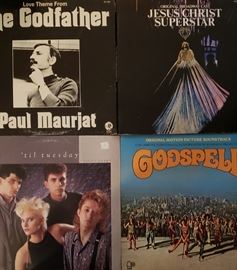 vintage records vinyl godfather jesus christ superstar godspell