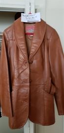 leather vintage jacket