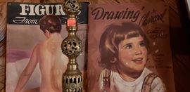 vintage drawing instruction booklets