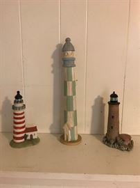 Wooden Lighthouses Decor