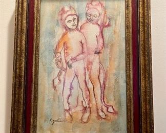 Print by E Zeitlin - Beautifully framed