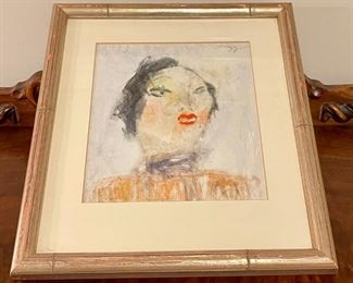 Original Watercolor by Richard Jerzy - Signed