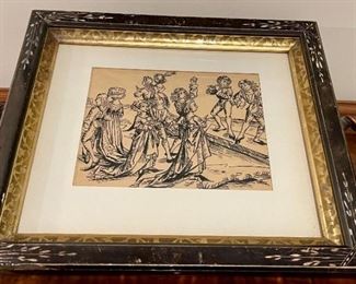 Original Pen Ink Drawing