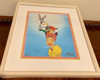 Original Limited Edition Production CEL by VIRGIL ROSS "Tropical Hare"