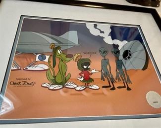 Original Limited Edition Serigraph CEL by CHUCK JONES "Amateurs"