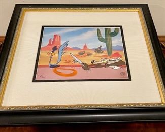 Original Directors Series Limited Edition Cel Issued in 1999 "Going, Going, GOSH!"