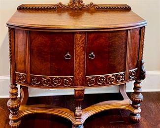 Antique Credenza Sideboard Buffet Server Cabinet
