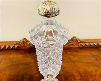 French Crystal Glass Absinthe Fountain