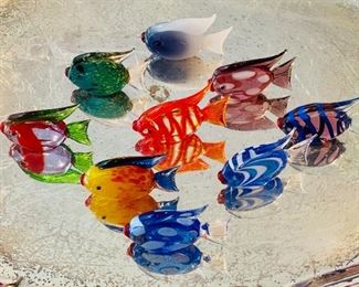 Murano Hand Blown Glass Fish