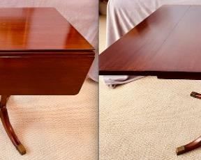 Antique DropLeaf Pedestal Table