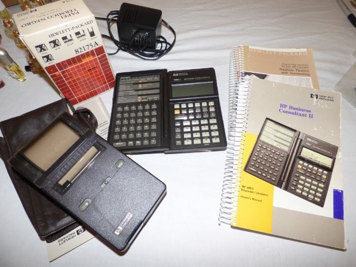Vintage Hewlett Packard "Business Consultant" with printer & paper