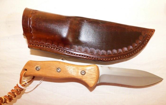 Handmade knife & sheath