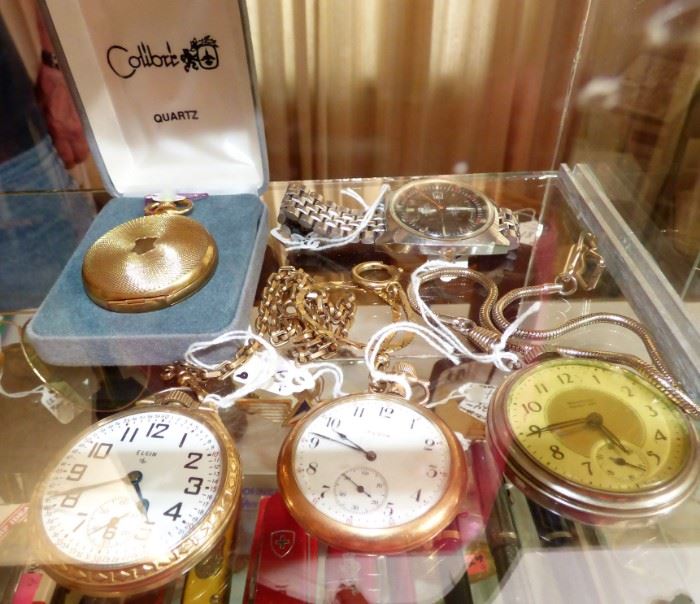 Pocketwatches including Elgin