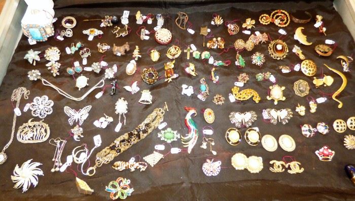Costume Jewelry (some signed pieces)