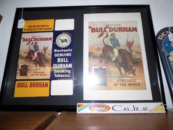Bull Durham advertising, Colonial "Cake" door pull