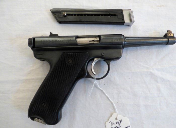 Ruger 20 ca. long rifle automatic pistol