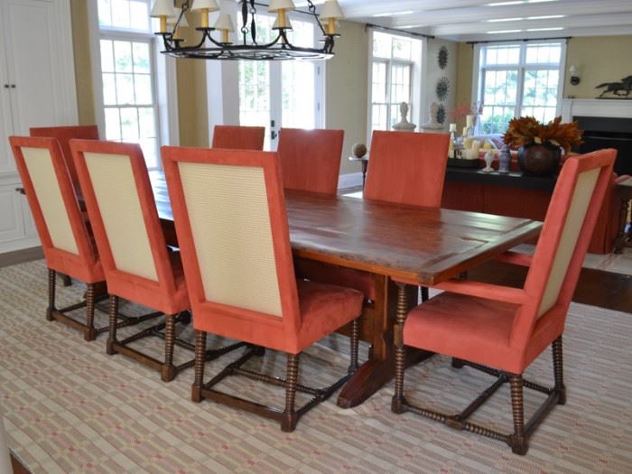 West Barnstable Tables trestle dining table