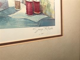 Artist Proof by George Russin - The Tailor