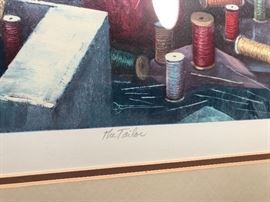 Artist Proof by George Russin - The Tailor