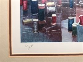 Artist Proof by George Russin - The Tailor