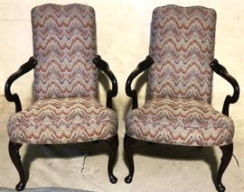 Queen Anne lolling chairs