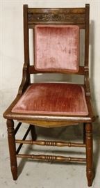 Walnut Victorian chair