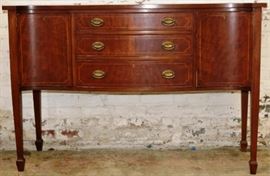 Serpentine front brandy board