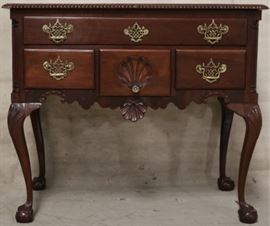 Chippendale lowboy