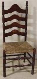 Early ladderback chair