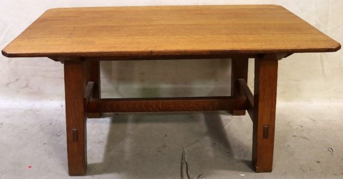 Mission oak table