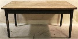 5' Butcher Block Farmhouse Table