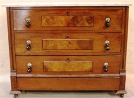 Victorian tear drop pull chest
